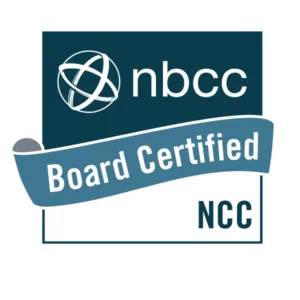 national board of certified counselors badge